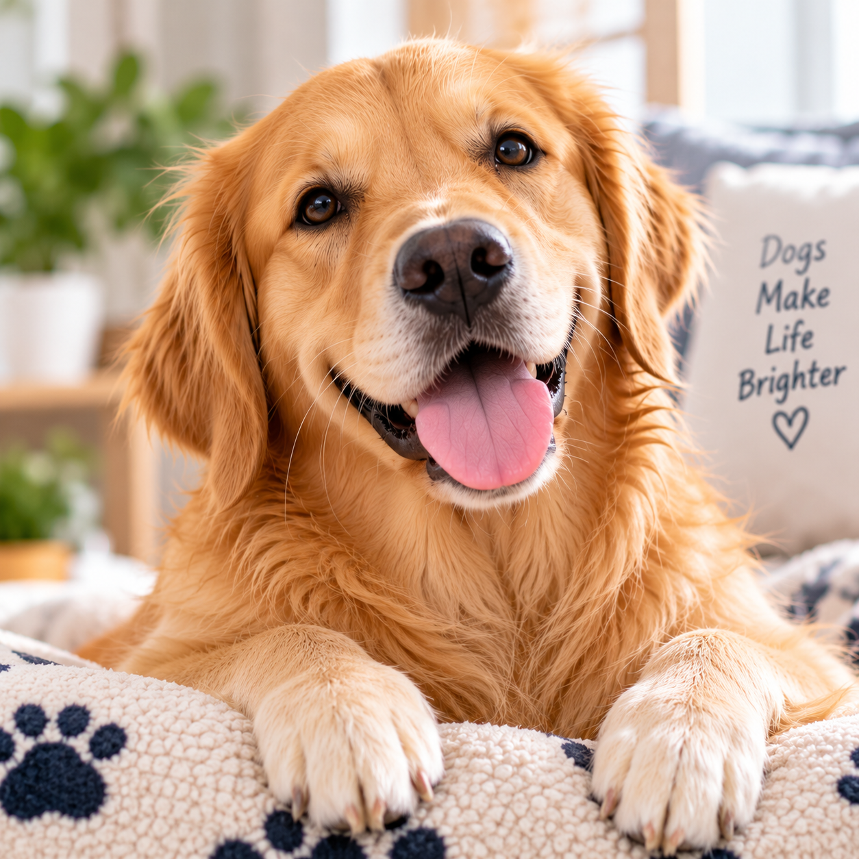 Happy pet