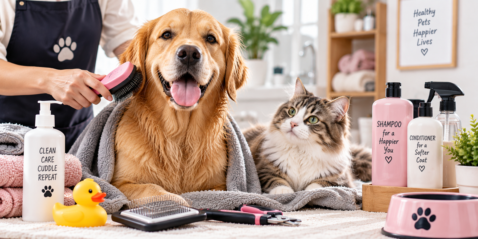 Pet grooming and care
